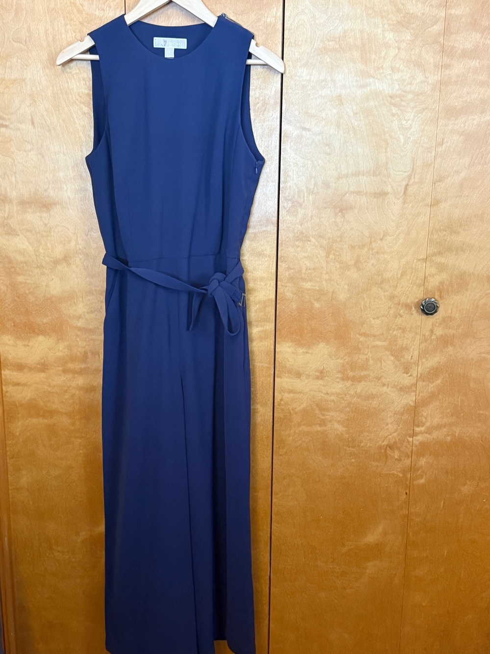 Michael Kors Sleeveless Romper Navy Women size 8